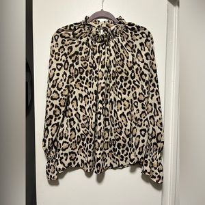 BRAND NEW Women’s Cheetah Print Blouse